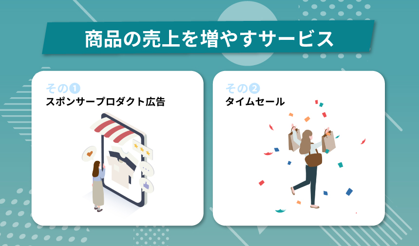 Amazonに出品した商品の売上を増やすサービス