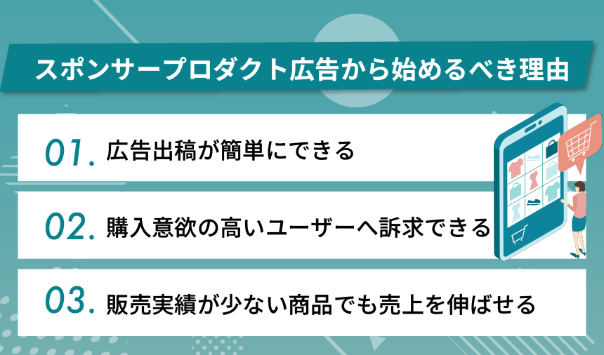 まずは「スポンサープロダクト広告」から始めるべき理由
