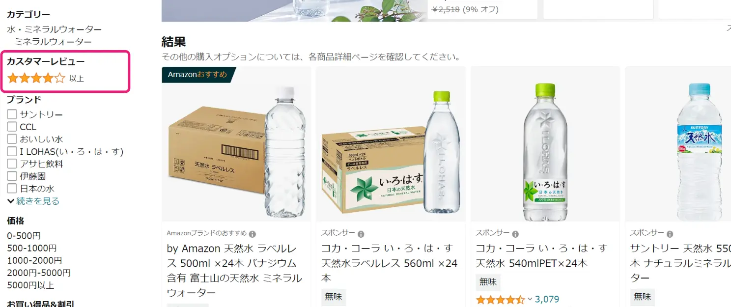 出品者の評価やレビューの活用
