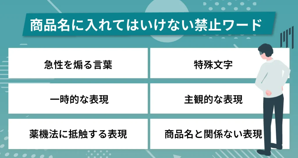 Amazonの商品名には入れてはいけない禁止ワードがある