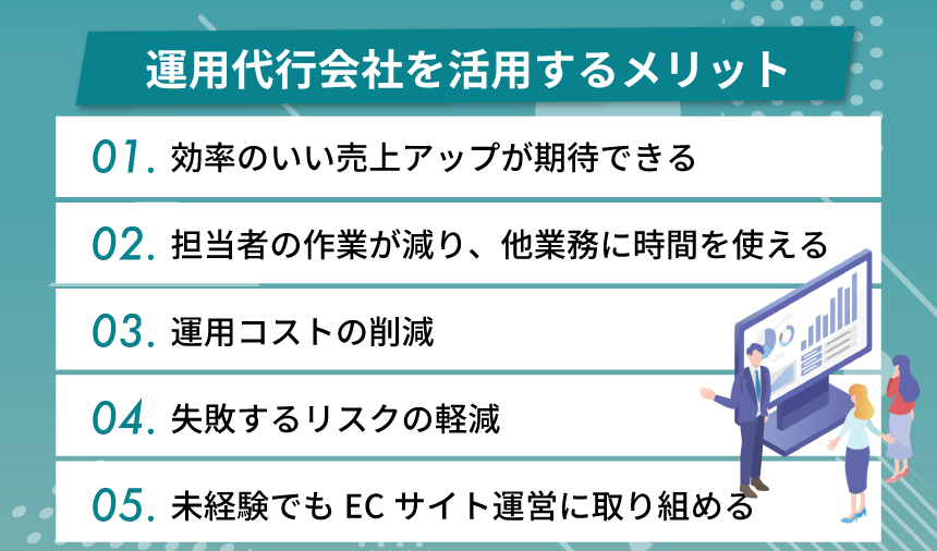 Yahoo!ショッピングの運用代行会社を活用するメリット