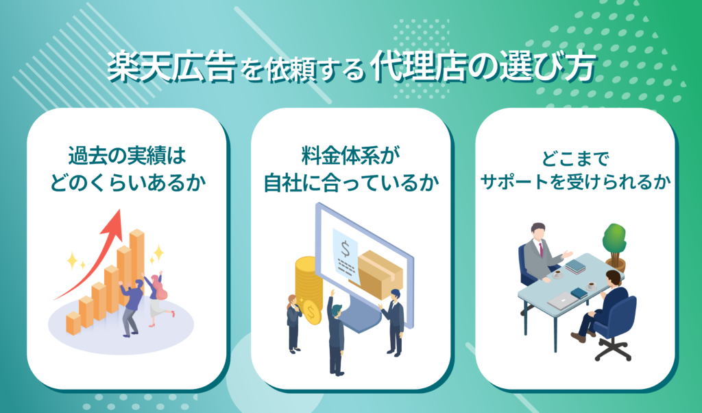 楽天の広告を依頼する代理店の選び方