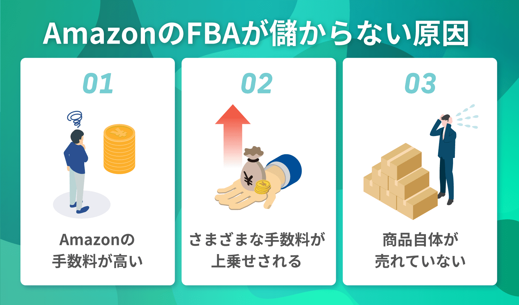 AmazonのFBAが儲からないといわれる原因