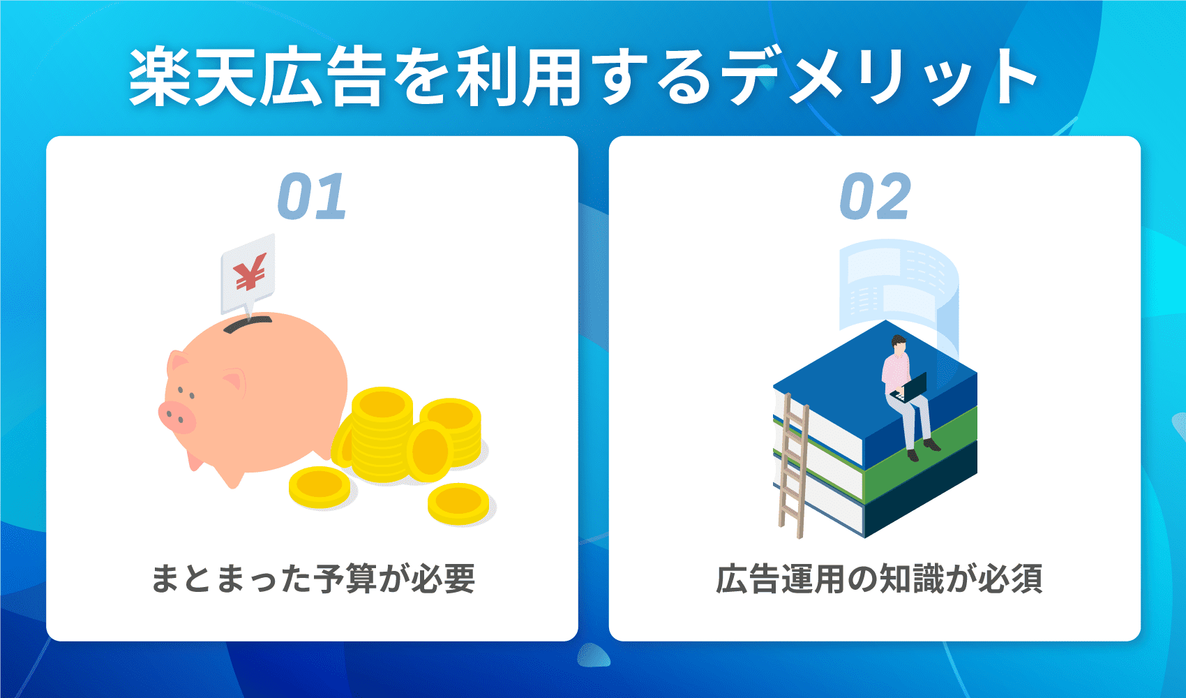 楽天広告を利用するデメリット 