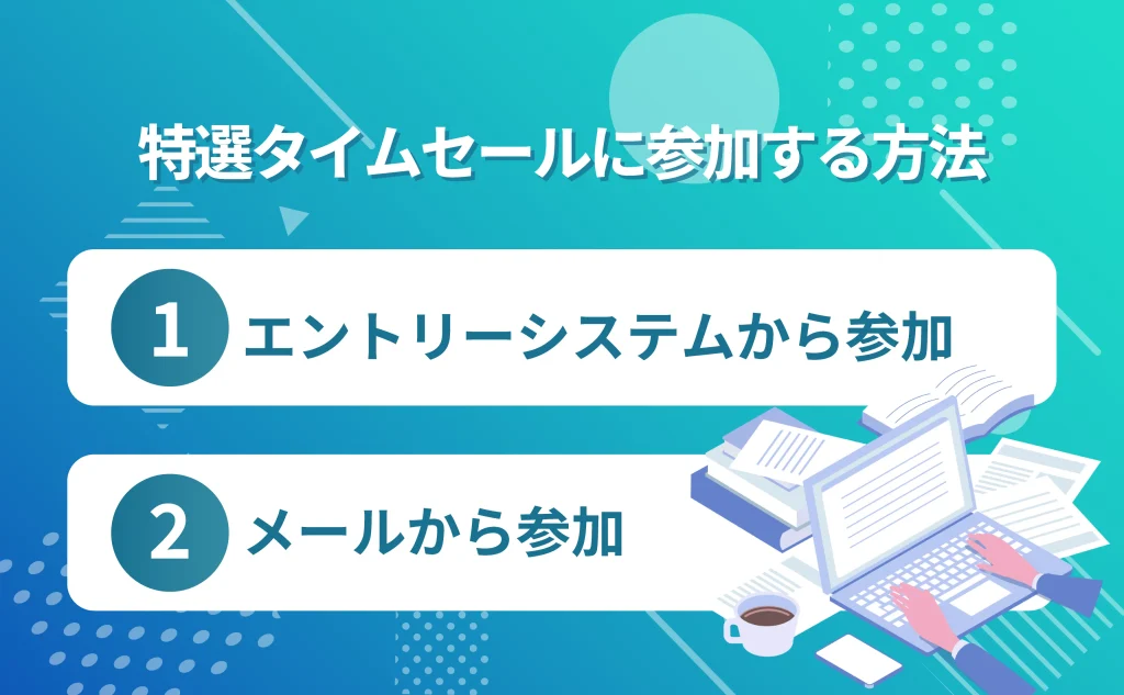 Amazonの特選タイムセールに参加する方法