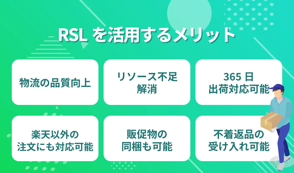 RSLを活用するメリット