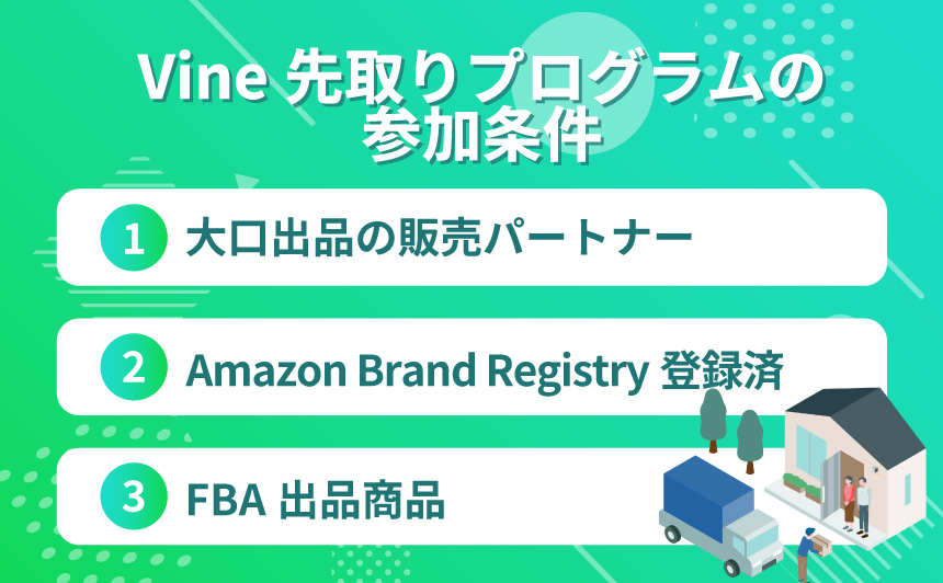 Vine先取りプログラムの参加条件