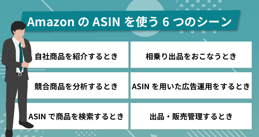 AmazonのASINを使う6つのシーン