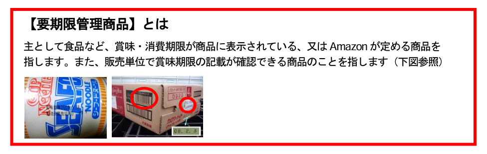 要期限管理商品とは