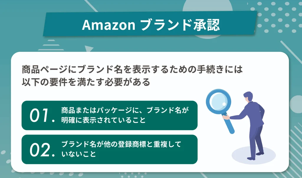 Amazonブランド承認の違い